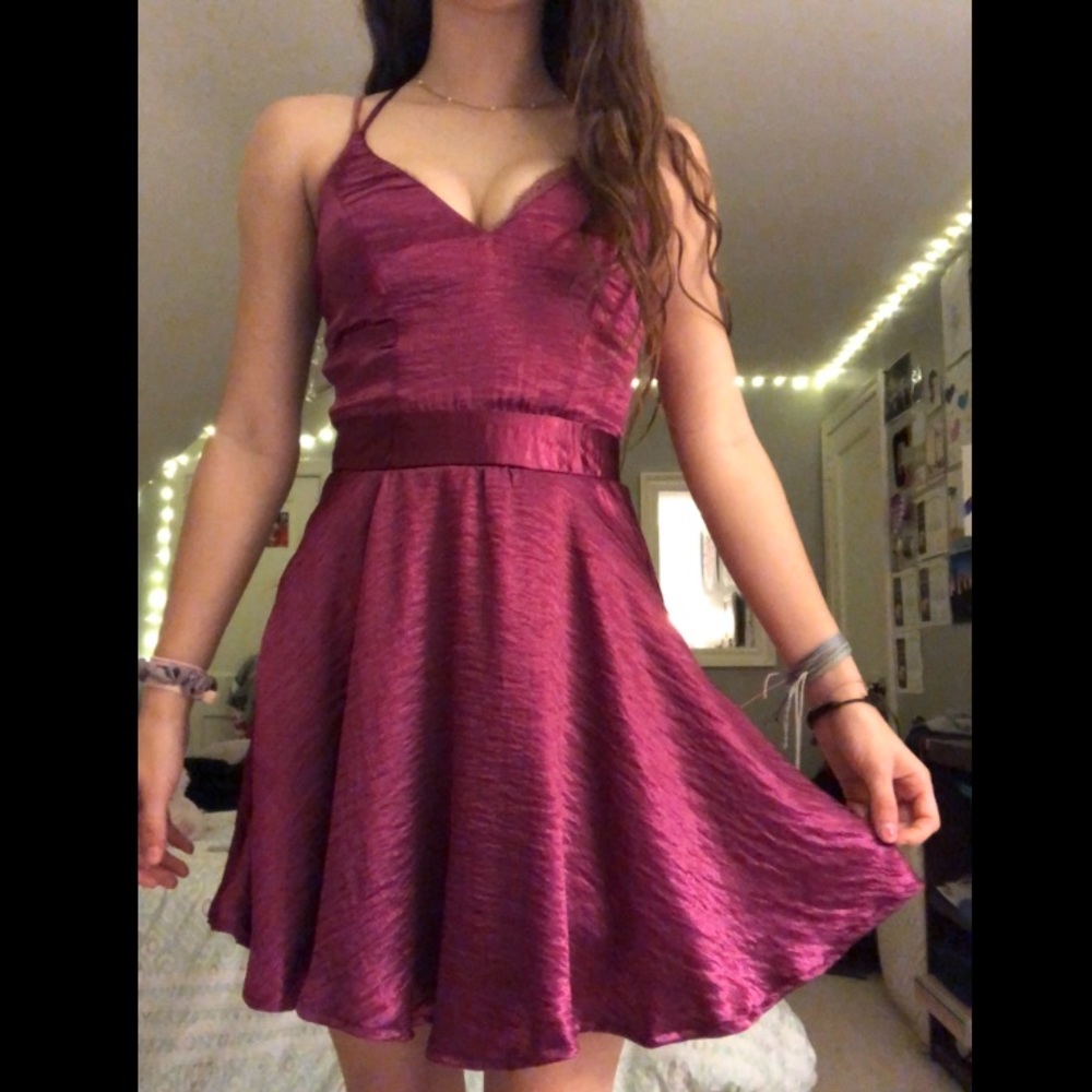 Satin dress